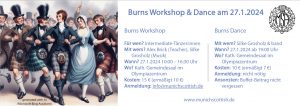 Burns Dance and Day School on 27 January 2024